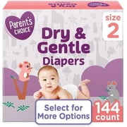 Parent's~Choice Dry & Gentle Diapers Size 2