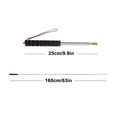 thumbnail image 1 of Daisyyozoid Flagpole Lightweight Stainless Steel Portable Telescopic Sponge Handle Pole Flag Waving Flagpole, 1 of 9