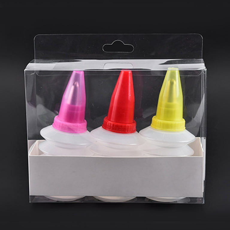 Icing Bottle Soft Squeeze for Icing, Ketchup, Frosting, Cookie Decorating,  Sauces for DIY Cupcake Cake Sugarcraft
