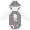 thumbnail image 3 of Inktastic I Love Summer Cute Fireflies Boys or Girls Long Sleeve Baby Bodysuit, 3 of 5