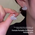 thumbnail image 3 of Jumpingount 1 par de pendientes de cristal decorativos, pendientes delicados para oreja, Piercing, joyería, regalos para novias para fiestas diarias Ropa, zapatos y accesorios Miscelánea Jumpingount AP018284-01, 3 of 6