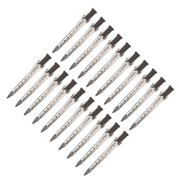 Salon 20pcs Metal Duck Bill Clip Sectioning Hair Styling Clips Hairdressing Styling Tools for Hair Salon