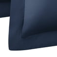 thumbnail image 4 of (3 pack) Mainstays Standard Microfiber Pillow Shams, Navy Blue, 2 Pack, 4 of 8