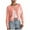 Pink, variant on Cropped Cardigan Sweater for Women Long Sleeve Crewneck Solid Button Down Knit Coat Black L