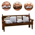 thumbnail image 4 of SHISUYAN 1 Set Mini House Bench Ornament Wooden Mini Bench Decoration Mini Furniture, 4 of 9