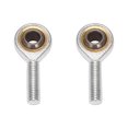 thumbnail image 2 of 4pcs M10 X 1.5 Male Rod End Joint Right Hand Thread 10mm Metric Bronze Sa10, 2 of 5