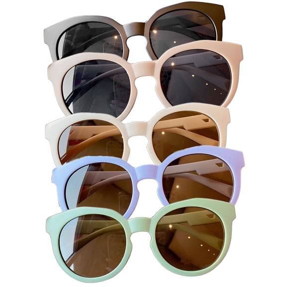 HBMYN 5Pcs Kid Sunglasses,Cute Cartoon Kids Sunglasses for Girls Boys,UV400 Protection Acrylic