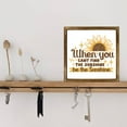 thumbnail image 6 of Eveokoki Be The Sunshine Sign 16 Inch, Rustic Farmhouse Decor for the Home Sign, Wall Decorations, Modern Farmhouse Wall Decor, Rustic Wall Hanging Sign with Solid Wood Frame, 6 of 7