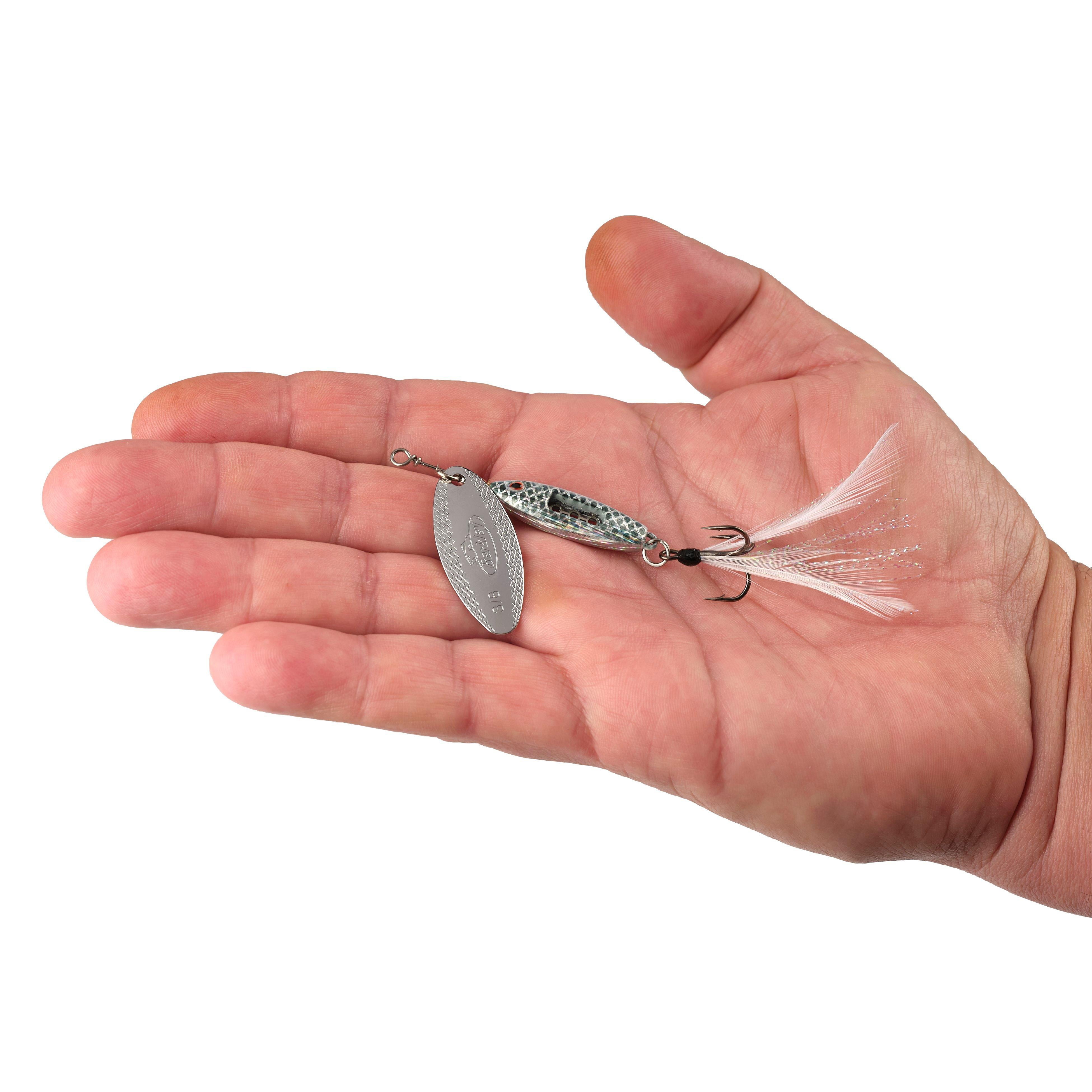 Berkley Dough Rider Minnow, 3/8 oz, Metallic Natural Shad