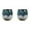 Blue*2, variant on Ceramic Mini Espresso Cups Set of 2, Espresso Mugs, Porcelain Coffee Mugs Demitasse Cups, Modern Style Handless, Microwave Dishwasher Safe, 2.36x2.17"