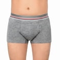 thumbnail image 2 of CARER Mens Incontinence Boxer Briefs 2 Pack Gray Heavy Absorbency Leakproof Washable Underwear for Bladder Control, 2 of 8