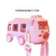 thumbnail image 4 of Botella de agua para niños de 500 ml, ligera, reutilizable, para exteriores Rosa, 4 of 9