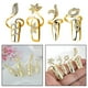 thumbnail image 1 of Anillos de apertura de punta de cristal Fernando dorado para mujer, 1 of 8