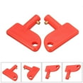 thumbnail image 3 of 5Pcs Spare Key for Battery Disconnect Switch, Isolator Cut Off Power Kill Master Battery Switch for Car Van Boats Red, 3 of 10