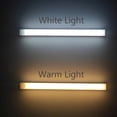 thumbnail image 6 of 7pcs Wireless Motion Sensor LED Strip Lights, Under Cabinet Lighting for Kitchen Bedroom Closet Stairs Hallway, 20/30cm, Rechargeable, 6 of 8
