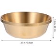 thumbnail image 4 of Offering Bowls Copper Worship God Sacrificial Rice Bowl Sauce Dish Serving Bowl for Altar Use Rituals Incense Smudging Yoga Meditation, 4 of 8