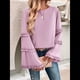 thumbnail image 5 of Blusas de Larga Acampanadas y Holgadas para Mujer, Otoño e Invierno 2025, Temperamentales, para Mujer Rosa S, 5 of 10