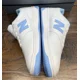thumbnail image 3 of New Balance Lifestyle White Baby Blue Leather Shoes Men's Size 8.5 / Women’s 10, 3 of 5