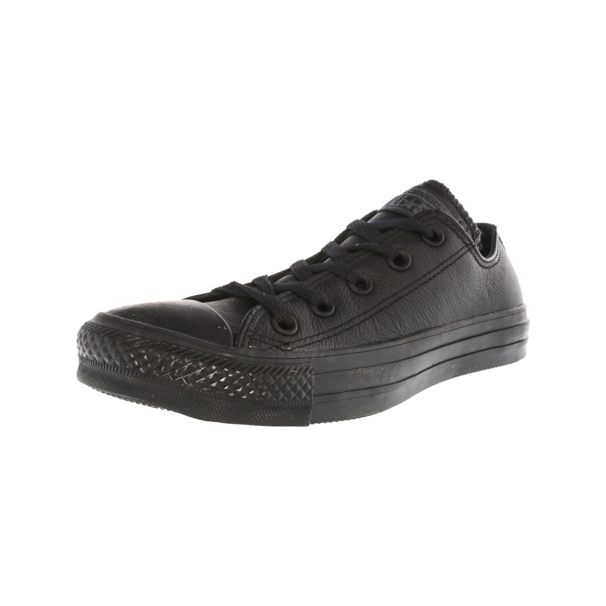 Converse Taylor All Star Ox Black Ankle-High Canvas Fashion Sneaker - 5.5M | Walmart
