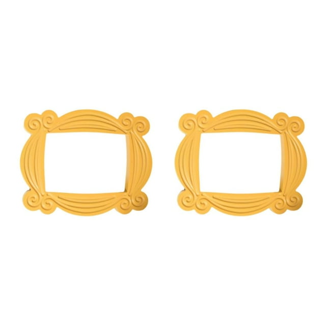 Guardoinrt Display Treasured Photos With Vintage Wood Picture Frames Gold Innovative Style As shown 2Set