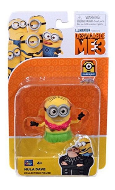 Deluxe Talking Hula Dave Minion Thinkway Toys Action Figure Despicable Me 3 for sale online