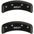 thumbnail image 2 of MGP Caliper Covers 13013SMGPMB 'MGP' Engraved Caliper Cover with Matte Black Powder Coat Finish and Silver Characters, 2 of 2