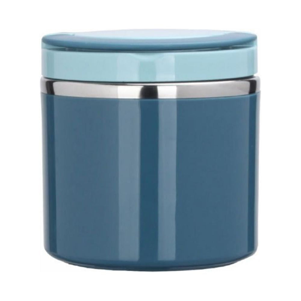 NEW Large 10-Piece MEGA Thermos Soup Container Hot / Cold w/ 3 Areas Blue
