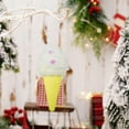 thumbnail image 4 of Light Blue Pink Yellow Foam Macaron Christmas Tree Ornament Hanging Decoration Party Decor, 4 of 6