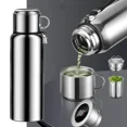 thumbnail image 2 of Stainless Steel Thermos Vacuum Hot Water Flask Large Capacity Smart Thermos Water Bottle Temperature Display Insulated Mug Cup, 2 of 5