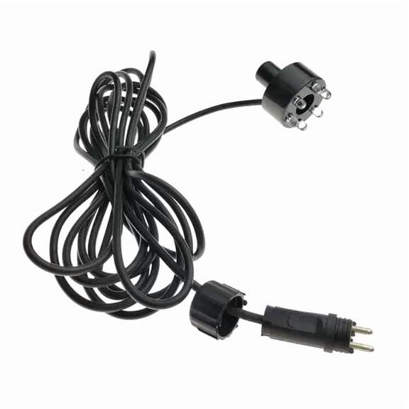 RGB 6 LED AC12V Water Fountain Light with 2Pin Connection Underwater Pond Lights Water Feature Lights for Pool, Garden,1 * Water Fountain Light,Black