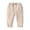 Beige -AE05, variant on Resicozy Toddler Baby Boys Cargo Pants Joggers Sweatpants Stretch Pants with Pocket Front Buttons School Uniform Hiking Trousers 2-8 Years Beige 100