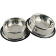 thumbnail image 2 of Ludlz Stainless Steel Dog Bowl with Rubber Base for Small/Medium/Large Dogs, Pets Feeder Bowl and Water Bowl Perfect Choice, 2 of 2