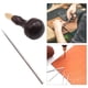 thumbnail image 5 of Herramienta profesional de costura con punzón para calzado y artesanía en cuero hecha a mano cono, 5 of 9