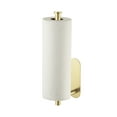 thumbnail image 5 of KES Self Adhesive Paper Towel Holder for Kitchen Brushed Gold SUS304 Stainless Steel, 5 of 10