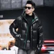 thumbnail image 4 of Ropa de diseñador para hombre, chaqueta corta con capucha de lujo para hombre, chaqueta de invierno brillante con relleno de pato para hombre, abrigo nuevo para el frío 2024, 4 of 5