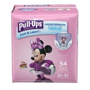 Pull-Ups Cool & Learn Potty Training Pants for Girls, 2T-3T (18-34 lb.), 54 Ct. (Packaging May Vary)