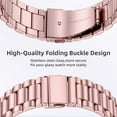 thumbnail image 4 of XIHAMA Stainless Steel Band Compatible with Samsung Galaxy Watch 7 6 5 4 FE 40mm 44mm 45mm/Galaxy Watch 6 4 Classic 43mm 47mm 42mm 46mm/3 41mm/Active, 20mm Metal Replacement Band for Men Women, 4 of 8