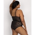 thumbnail image 2 of Curvy Couture Women's Plus Size No Show Lace Bodysuit, 2 of 4