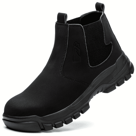 

SHENZHENXULIZX Durable Men‘s Steel Toe & Puncture Proof Safety Boots with Comfy Non Slip Rubber Sole Ideal for Outdoor Activities Functional Men‘s Footwear for Ultimate Protection