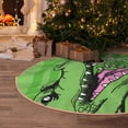 thumbnail image 5 of Balery CROCODILE HEAD Printed Christmas Tree Skirt , Merry Christmas Party Christmas Tree Decoration,Adjustable Tree Skirt-30", 5 of 6