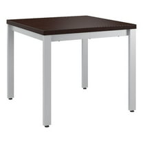 Pemberly Row Waiting Room End Table in Mocha Cherry - Engineered Wood