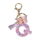 thumbnail image 4 of Llavero con alfabeto, llavero de resina, adornos para llaves Q, 4 of 9