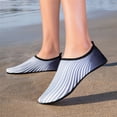 thumbnail image 6 of IEMIEMIEM Water Shoes for Women Men Breathable Soft Barefoots Quick Dry Aqua Socks for Pool Surf Yoga Swim Beach Exercise Gray 7-7.5 Women/6.5-7 Men, 6 of 7