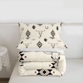 thumbnail image 6 of jejeloiu Aztec Bull Skull Western Full Size Comforter Sets Kids,Tribal Desert Print Bedding Sets For Boy,Reversible,3pcs, 6 of 8