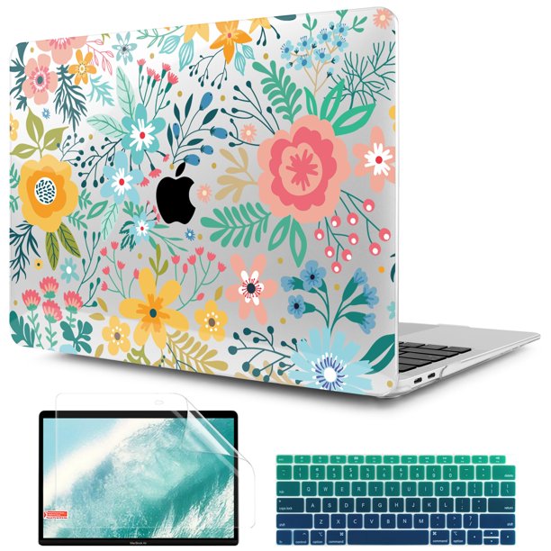 Funda TWOLSKOO para MacBook Air de 13 pulgadas con funda de teclado y pantalla