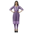 thumbnail image 3 of Moomaya Readymade Printed Kurta Women Formal & Party Cotton Ethnic Kurti Top, 3 of 6