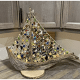 thumbnail image 4 of 2025 Handmade Sea Glass Boat, 4 of 4
