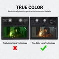 thumbnail image 3 of Casco de soldadura DEKOPRO True Color Auto Oscurecimiento Solar Power, 3 of 6