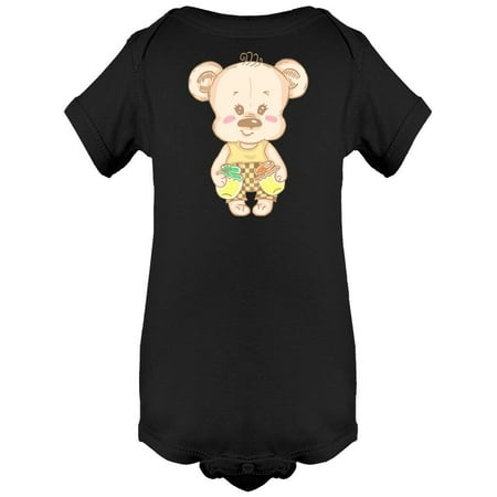 

Cute Teddy Bear With Honey Bodysuit Infant -Image by Shutterstock 12 Months