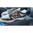 thumbnail image 1 of Brand New New Balance 480 BB480LHB Sneaker Mens Brown White M 5 W 6.5, 1 of 6
